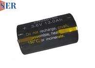 CC Размер 3.6V ER34615S Li SOCl2 батарея 13000mAh от -55 до 165°C