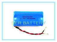 Подгонянное утверждение CE размера ER14505M-2P 1S2P батареи 4400mAh 3.6V/7.2V AA Li SOCL2