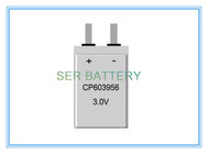 Батарея LiMNO2 CP603956 3200mAh большой емкости ультра тонкая 3,0 вольта для смарт-карты