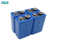 Батарея лития ER9V 1200mAh 9V, литий-ионный аккумулятор 9 вольт Li SOCl2 перезаряжаемые 