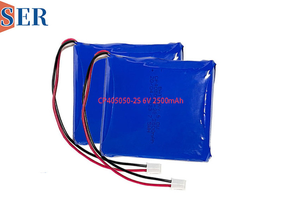 Батарея лития блока батарей 6.0V 2500mAh нестандартной конструкции CP405050-2S основная
