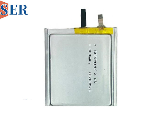 CP224147 Призматическая ультратонкая батарея 3.0V 750mAh Батарея первичной интеллектуальной карты
