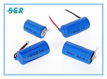 Напряжение тока 1700mAh батареи ER14335 2/3AA 3,6 ETC OBU Li SOCL2 10 лет срока годности при хранении