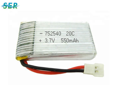Умный блок батарей 20C 721855 RC Clipo 3,7 загрязнение вольта 500mAh свободное
