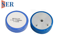 Тип батарея вафли клетки кнопки ER32L100 высокотемпературный хлорида Thionyl лития ER32100T 1/6 d основная