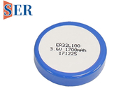 Тип батарея вафли клетки кнопки ER32L100 высокотемпературный хлорида Thionyl лития ER32100T 1/6 d основная