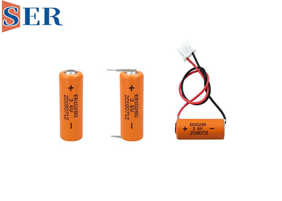 Литий ER10/28 размера батареи 500mAh 3.6V 2/3AAA ER10280 Li SOCL2