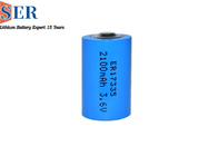 Метр батареи ER17335S MSDS Li SOCL2 общего назначения клетка лития 3,6 вольт основная высокотемпературная