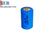 Размер 600mah ER14250S основной батареи 1/2AA лития безопасности 3.6V 3,6 длинная жизнь батареи высокой температуры 150 вольта Lisocl2