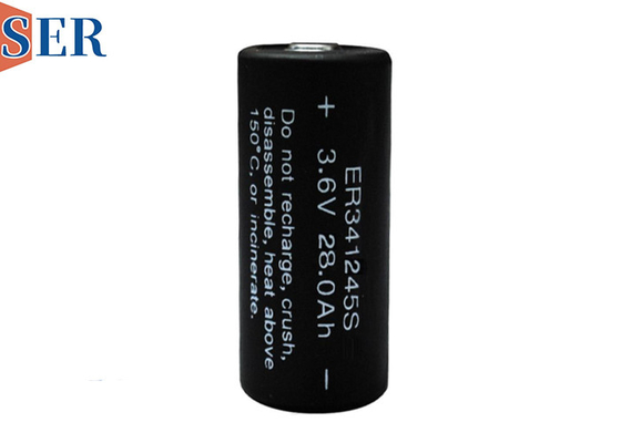 Стабильная Li SOCl2 батарея 3.6V 28000mAh DD Er341245S для бурения нефти