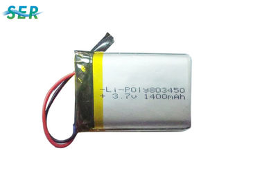 Плоская батарея 803450 клетки 3,7 v 1500mah Lipo