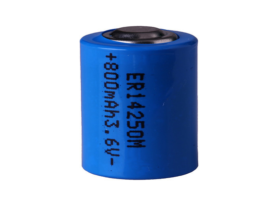 Размер R6 ER14250M 800mAh основной батареи 1/2AA лития LS14250M Li SOCl2 для механических инструментов CNC