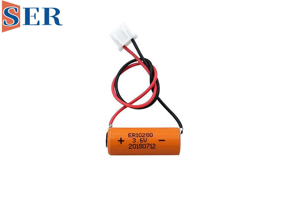 Литий ER10/28 размера батареи 500mAh 3.6V 2/3AAA ER10280 Li SOCL2