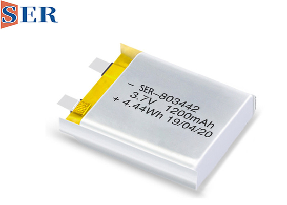 OEM 3.7V 7.4V 11,1 клетка 803442 батареи 1200mAh Lipo полимера иона Li вольта