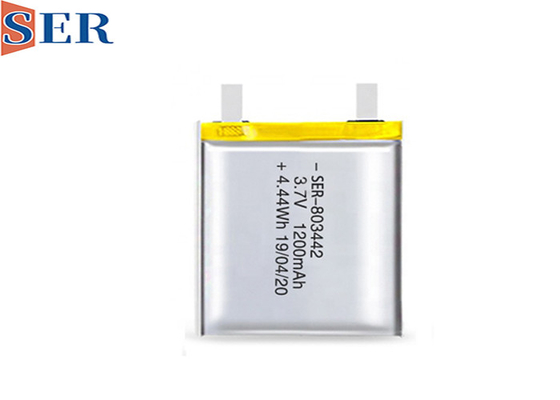 OEM 3.7V 7.4V 11,1 клетка 803442 батареи 1200mAh Lipo полимера иона Li вольта