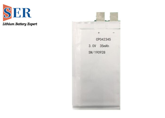 Клетка батареи Limno2 CP203040 CP042345 3.0V гибкая ультра тонкая